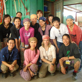 Kirsten and her Hong Kong Disney Crew