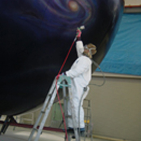 Hong Kong Disney Land Orbitron Paint