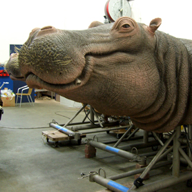 Hong Kong Disneyland Adventureland Hippo