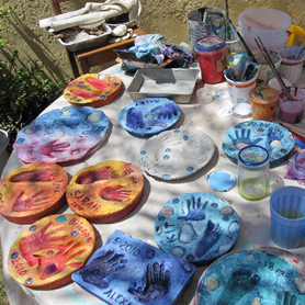 Mom's Club Stepping Stones Activity