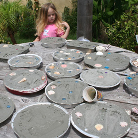 Stepping Stone pie for the whole Mom's club.