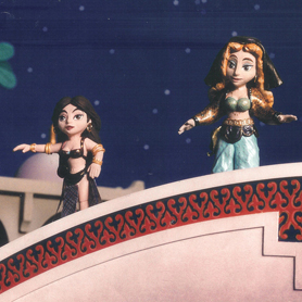 Sindbad Model Dancing Girls