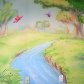 Child's room mural