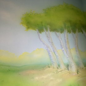 Child's room mural